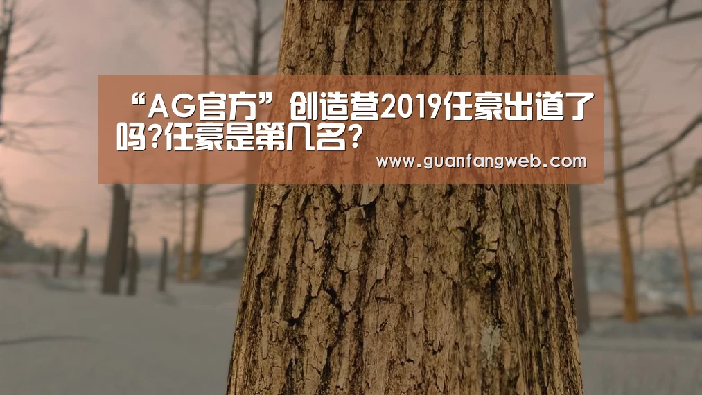 “AG官方”创造营2019任豪出道了吗?任豪是第几名?(图2) AG百家乐